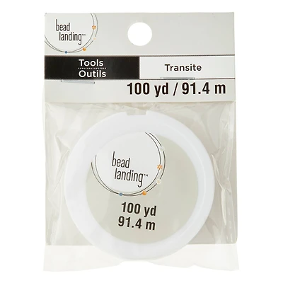 12 Pack: Clear Transite Cord by Bead Landing™ 100yd.