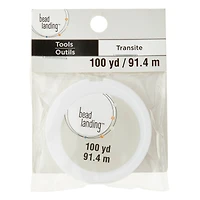 12 Pack: Clear Transite Cord by Bead Landing™ 100yd.