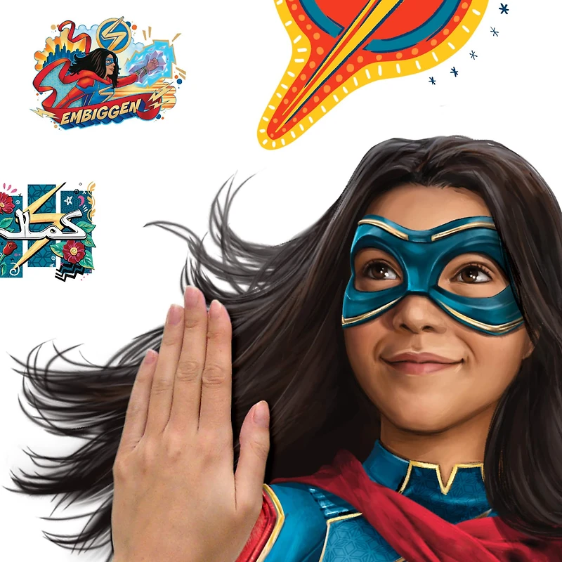 RoomMates Ms. Marvel Giant Wall Decals
