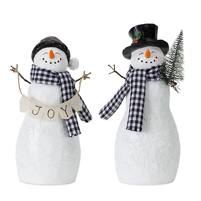 8.5" Snowman Tabletop Accents, 4ct.