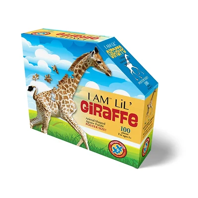 Madd Capp™ I Am™ Lil' Giraffe Animal-Shaped 100 Piece Jigsaw Puzzle