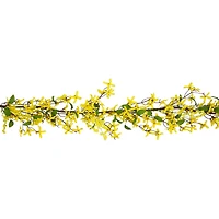 5ft. Yellow Forsythia & Berry Floral Spring Garland