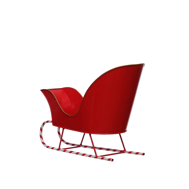 16" Red Peppermint Sled Tabletop Accent by Ashland®