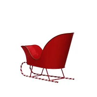 16" Red Peppermint Sled Tabletop Accent by Ashland®