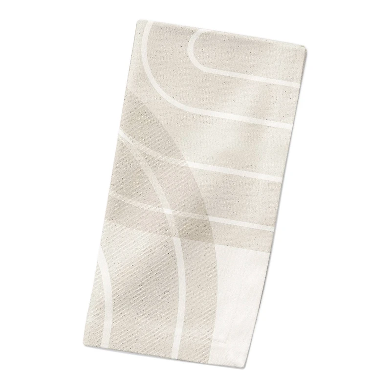 Neutral Rainbow 10" x 10" Cotton Twill Napkin