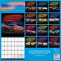 TF Publishing 2024 Dream Cars Wall Calendar