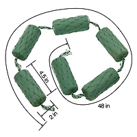 FloraCraft® Easy Prō Floral Tools 4ft. Green Floral Garland with Artesia WetFōM