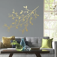 RoomMates Gold Branch Peel & Stick Giant Wall Decals