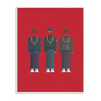 Stupell Industries Run DMC Fashion Design Wall Plaque