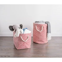 DII® Small Rust Geo Diamond Round Paper Bin