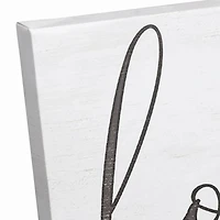 Home is with You 12" x 18" Canvas Wall Art