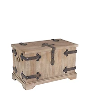 Household Essentials Hinge Decorative Trunk (Set of 2)
