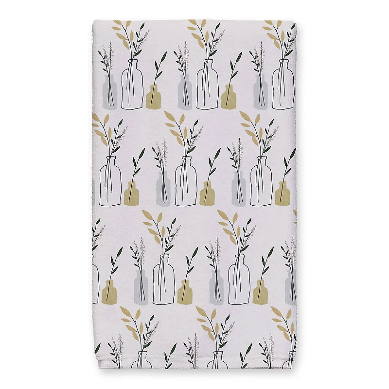 Better Together Mod Flower Vases 16" x 25" Tea Towel Set of 2