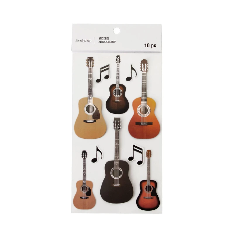 Acoustic Guitar Stickers by Recollections™