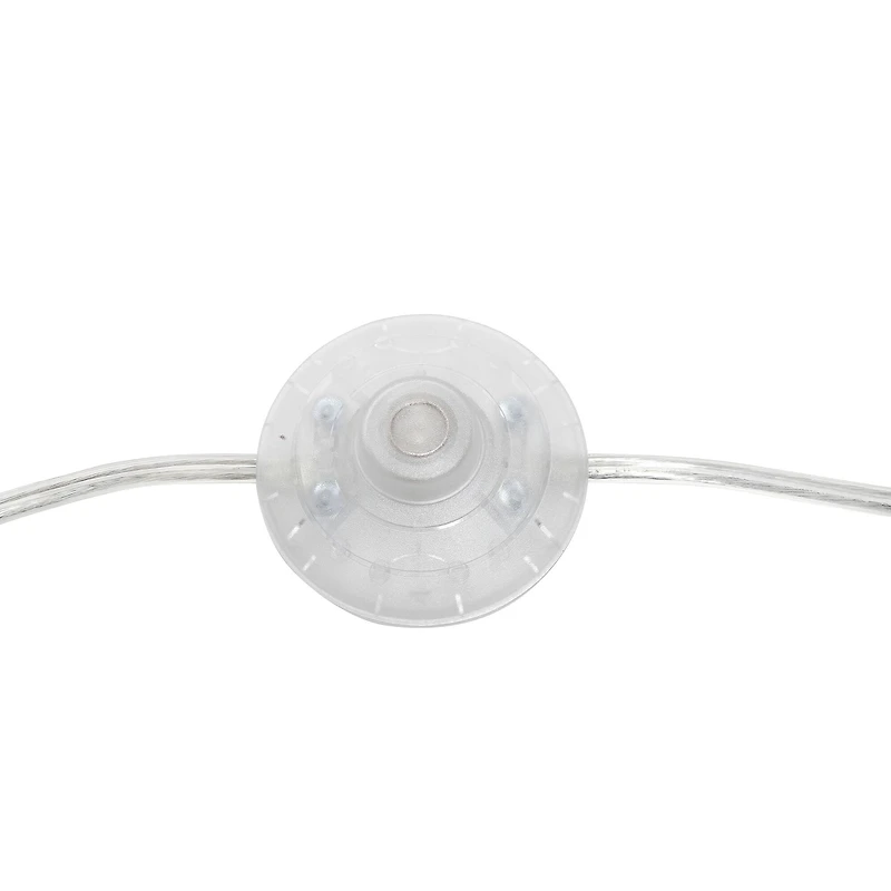 Elegant Designs™ 5ft. Gray Crystal and Chrome Floor Lamp with Drum Shade