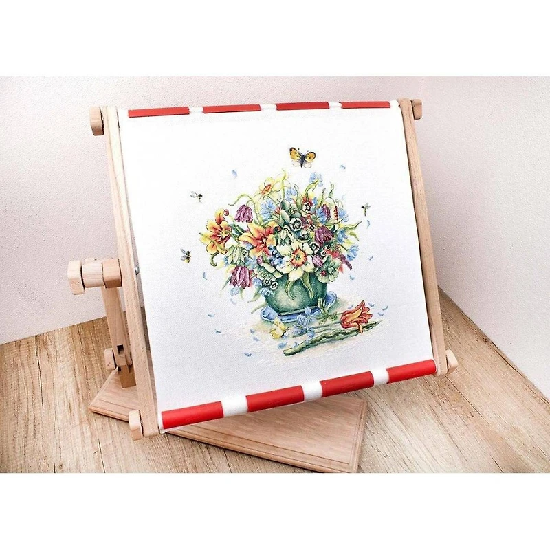 Luca-s April Bouquet Counted Cross Stitch Kit