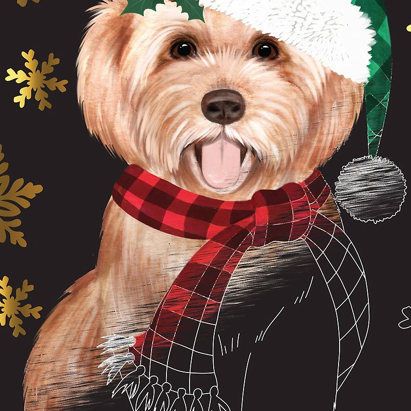 Brea Reese™ 9" x 12" Christmas Pets Scratch Art Paper Pad