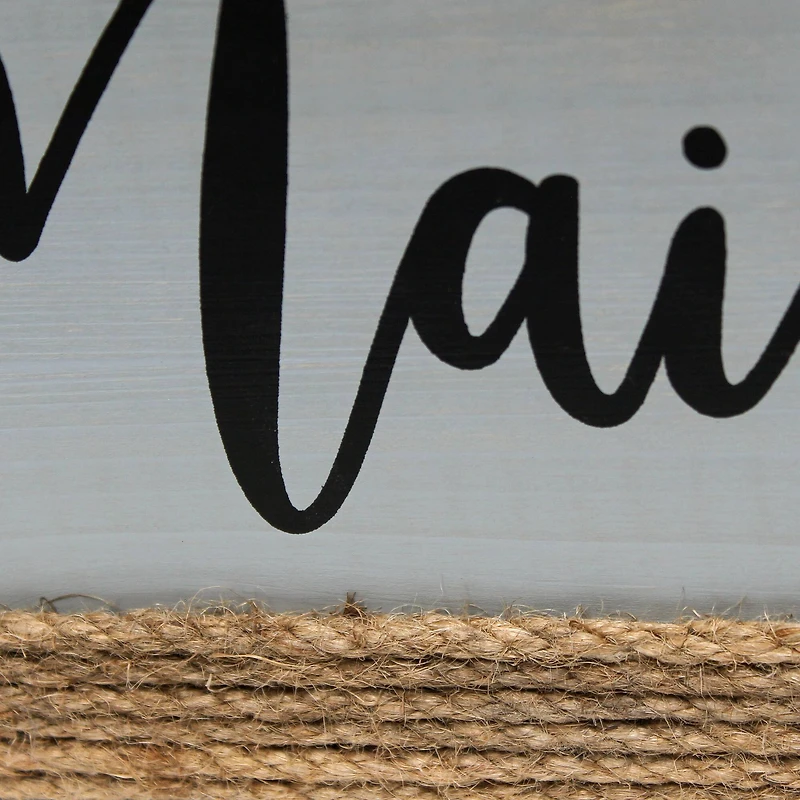 Elegant Designs Mail Script Mail Holder with Handles