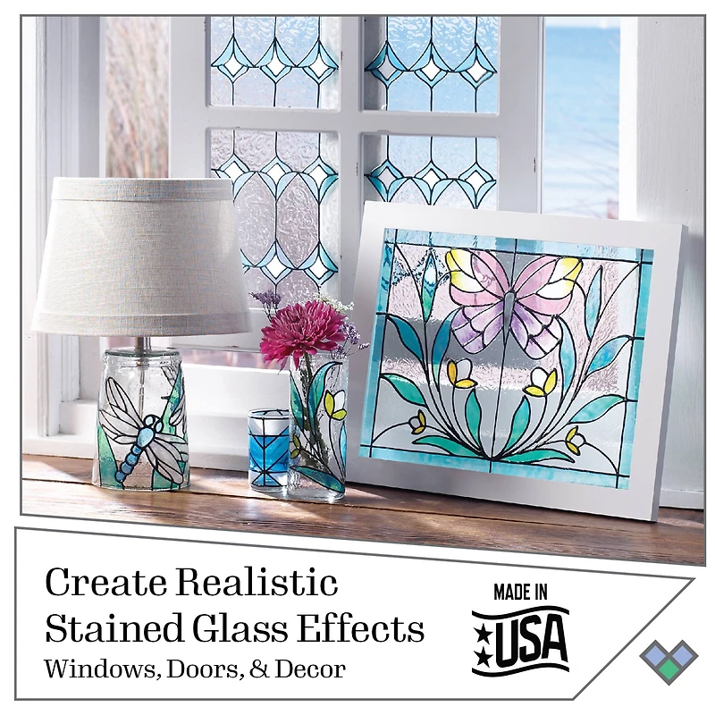 Plaid® Gallery Glass® Stained Glass Effect Paint, 2oz.