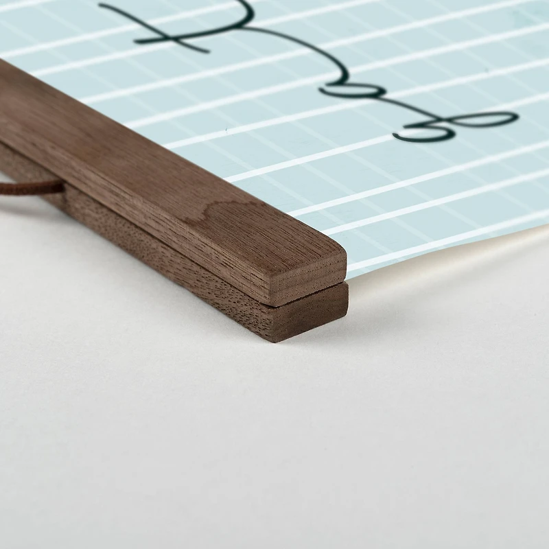 Gather Still Life Teak Hanging Canvas