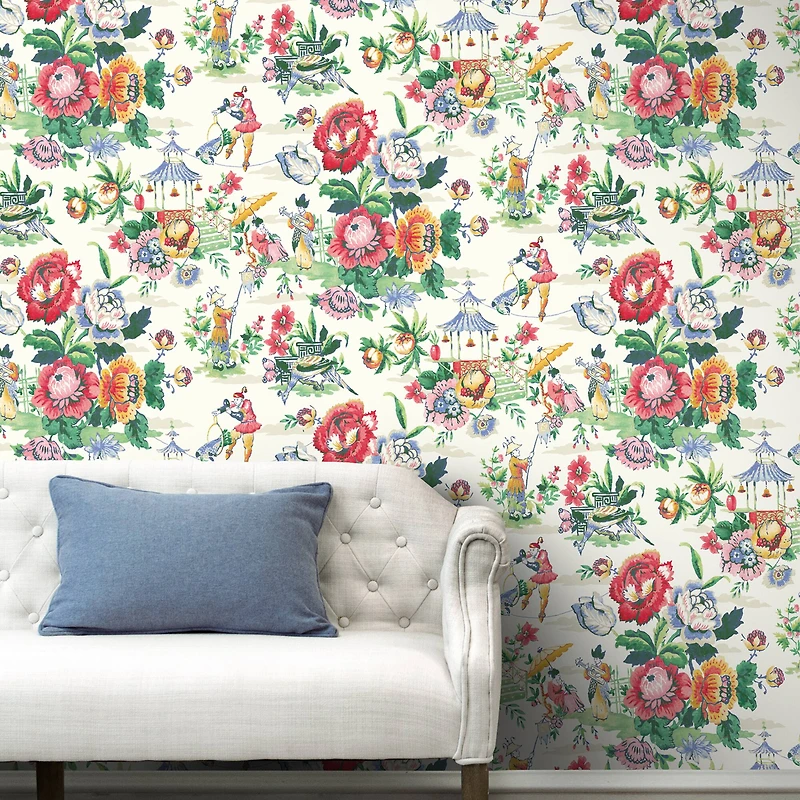 Surface Style Travel Diary Peel & Stick Wallpaper