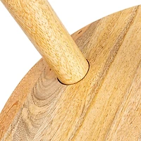 Hello Honey® Natural Round Mango Wood Stool