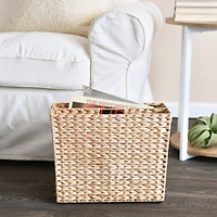Household Essentials 17" Cattail Wide Side by Side Magazine Rack