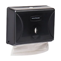 Mind Reader Black Multi-Fold Paper Towel Dispenser