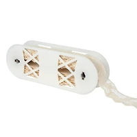 2.2" Ivory Embroidery Lace Trim by Celebrate It®