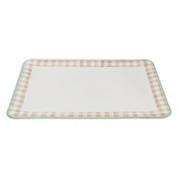 9" x 13" & White Gingham Paper Trays