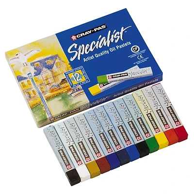 Sakura® Cray-Pas® Specialist™ Color Artist Quality Oil Pastels