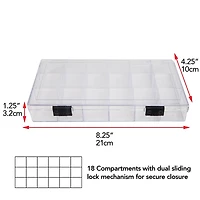 The Beadsmith® 18-Compartment Organizer Box