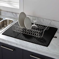 Kitchen Details Jumbo Black Drying Mats, 2ct.