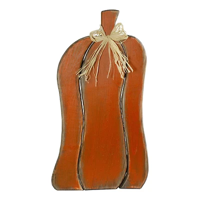 19.5" Orange Pumpkin Tabletop Décor