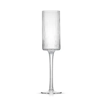 JoyJolt® 6oz. Elle Fluted Cylinder Champagne Glasses, 2ct.