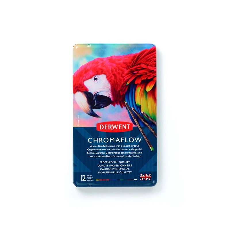 Derwent Chromaflow Pencil Tin Set