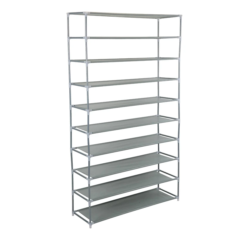 Simplify Gray 50 Pair Shoe Rack