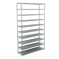 Simplify Gray 50 Pair Shoe Rack