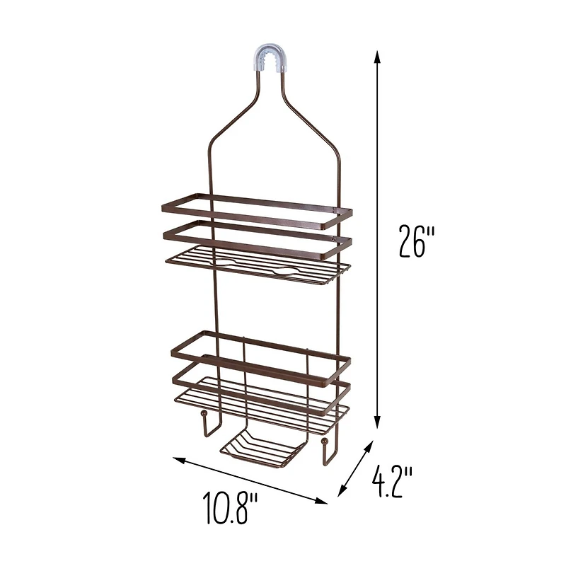 Honey Can Do Oil-Rubbed Bronze Hanging Shower Caddy