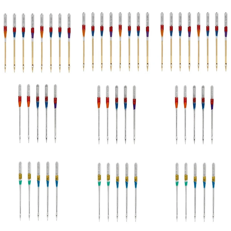 SINGER® Titanium & Standard Universal & Ball Point Sewing Machine Needles, 54ct.