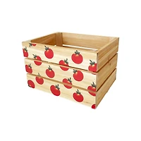 Tomato Wood Crate by Ashland