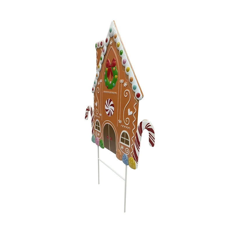 2ft. Gingerbread House Yard Stake by Ashland®