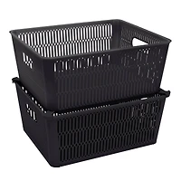 Simplify Slide Stack It Storage Tote Baskets