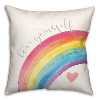 Love Yourself 16" x 16" Throw Pillow