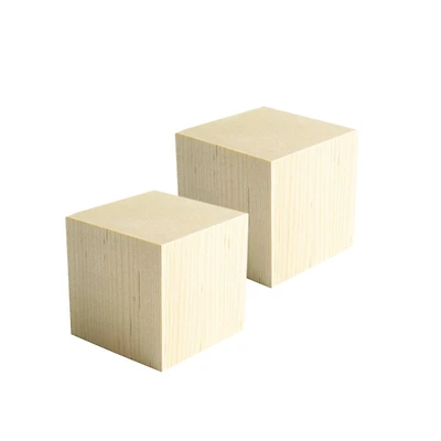 Hygloss® 2" Wooden Blocks, 2ct.