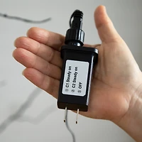 4ft. Orange & Purple LED Pre-Lit Halloween Deluxe Black Twig Artificial Fall Tree