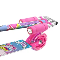 Unicorn Magical Sparkles Scooter With Flashing Wheels