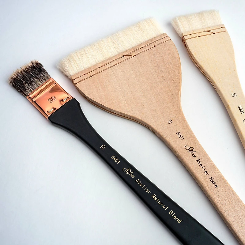 Silver Brush Limited Hake/Mottler Combo 3 Piece Brush set