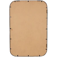 36" Silver Chain Link Framed Wall Mirror