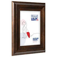Frame USA Verona Wide Tarnished Bronze Single Image Picture Frame